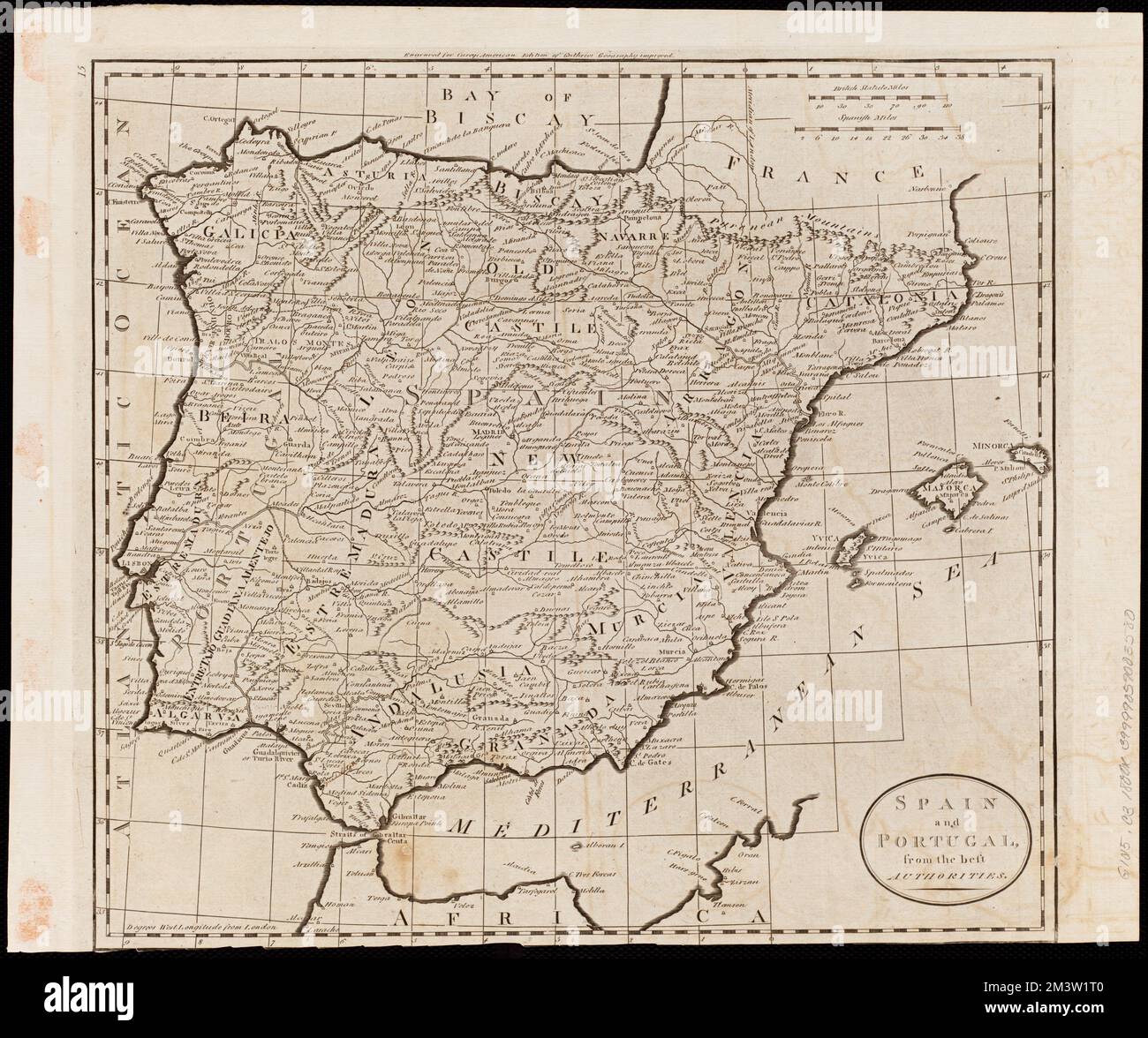 Spain And Portugal From The Best Authorities Iberian Peninsula Maps