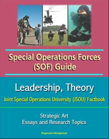 Special Operations Forces Sof Guide Leadership Theory Strategic