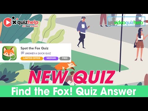 Spot The Fox Quiz Answers Score 100% | Can You Spot The Fox Quiz ...