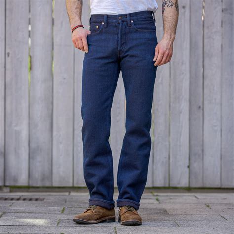 Studio D Artisan 14Oz Kakishibu Sashiko Selvedge Jeans 1831 Slim Str