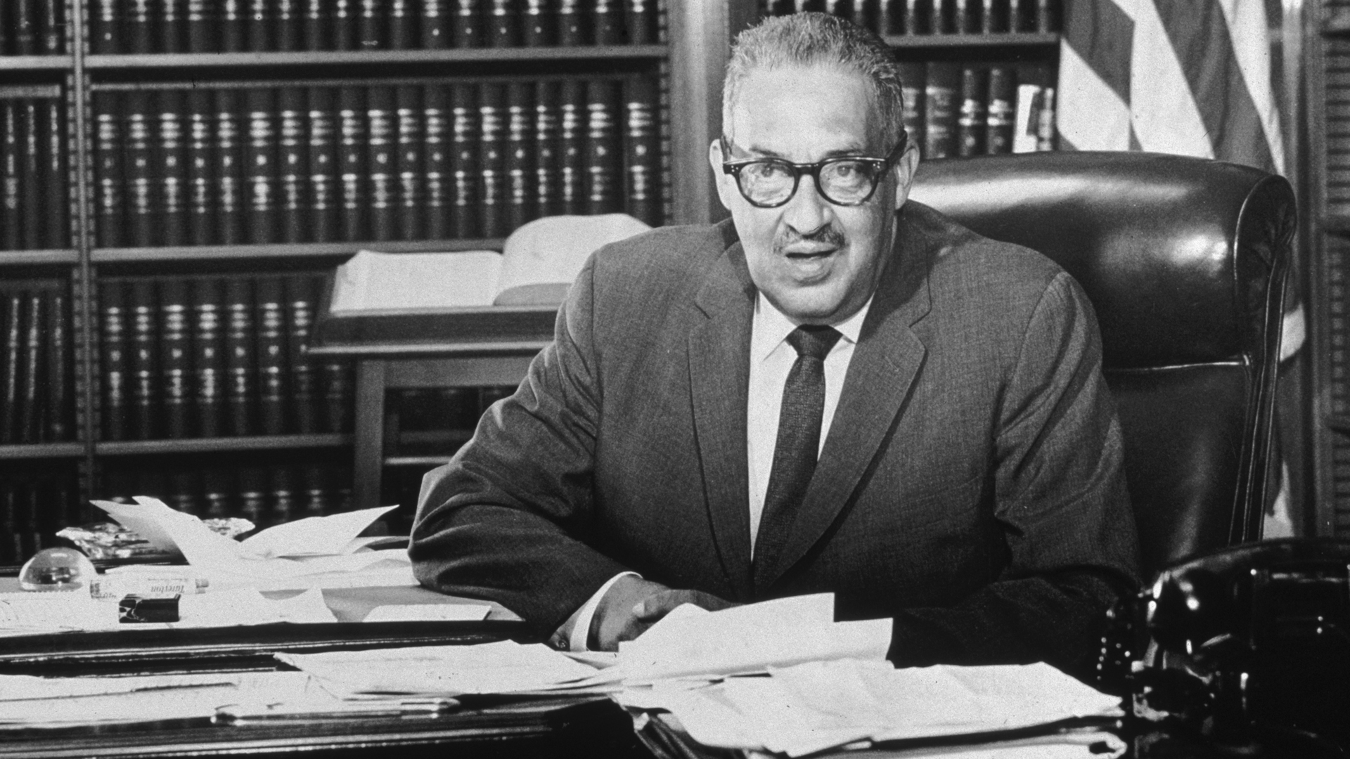 Supreme Court Justice Thurgood Marshall For Showing The World That