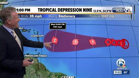 Td 8 Upgraded To Tropical Storm Helene