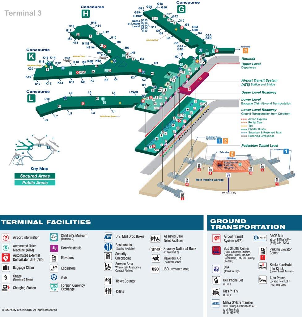 Terminal 1 Chicago O Hare Map At Wilfred Deborah Blog