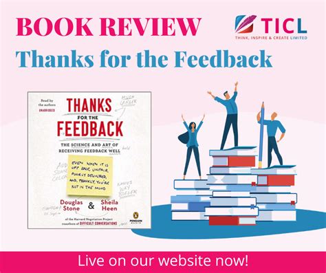 Thanks For The Feedback Book Review Ticl