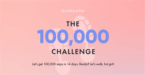 The 100 000 Step Challenge Blogilates