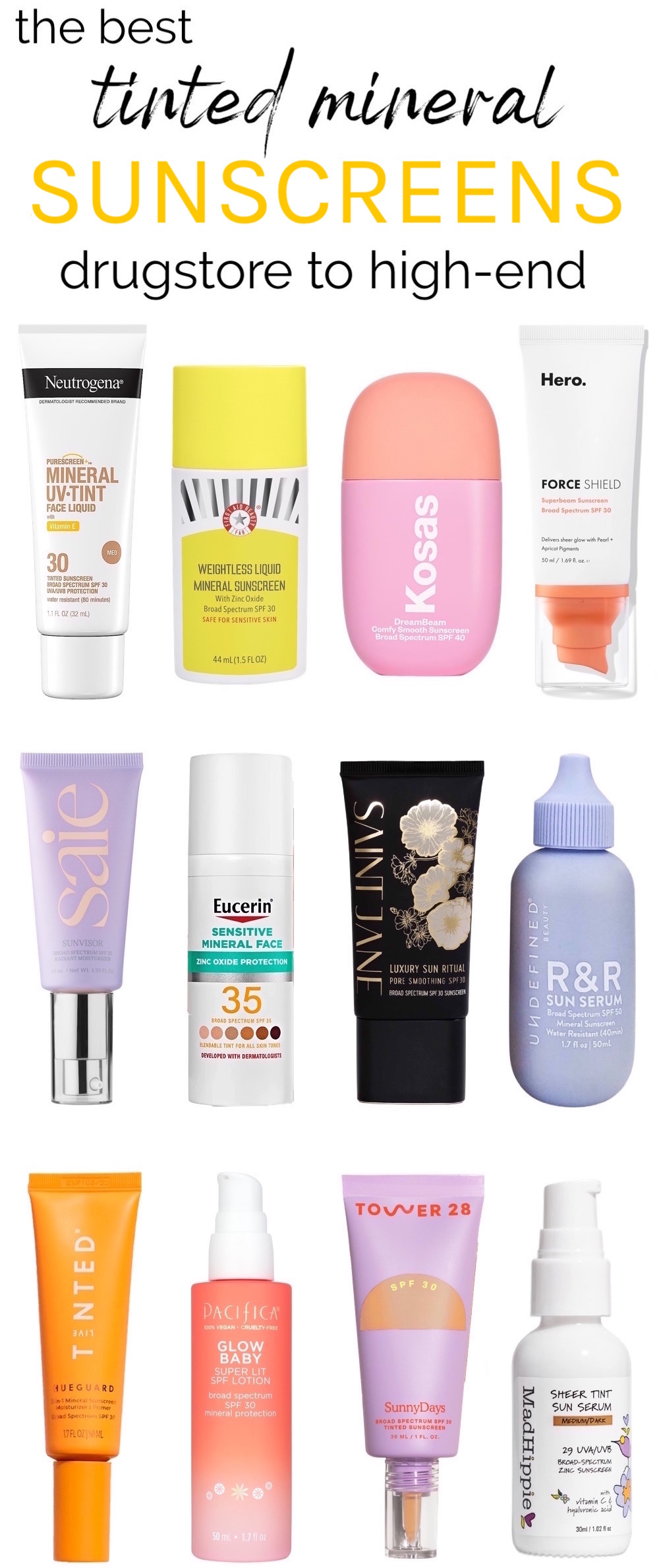 The 12 Best Tinted Mineral Sunscreens Of 2022