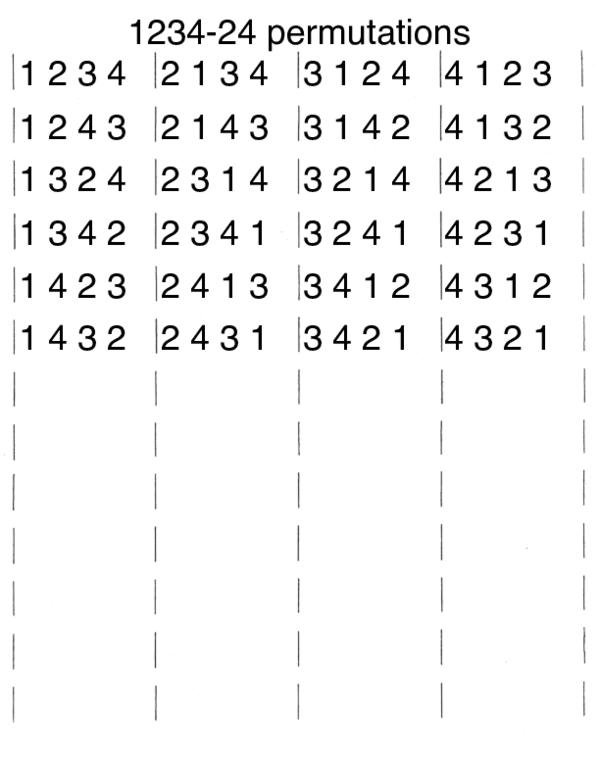 The Alternating Group A4 Of Even Permutations Of 1 2 3 4 In This