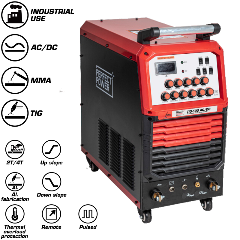 The Best Entry Level Tig Welder Yet Tig 500 Ac Dc Tig Welding