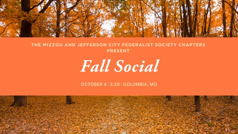 The Federalist Society On Linkedin Join The Mizzou And Jefferson City