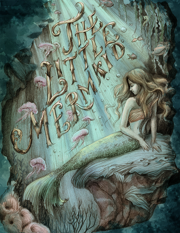 The Little Mermaid Storybook On Behance