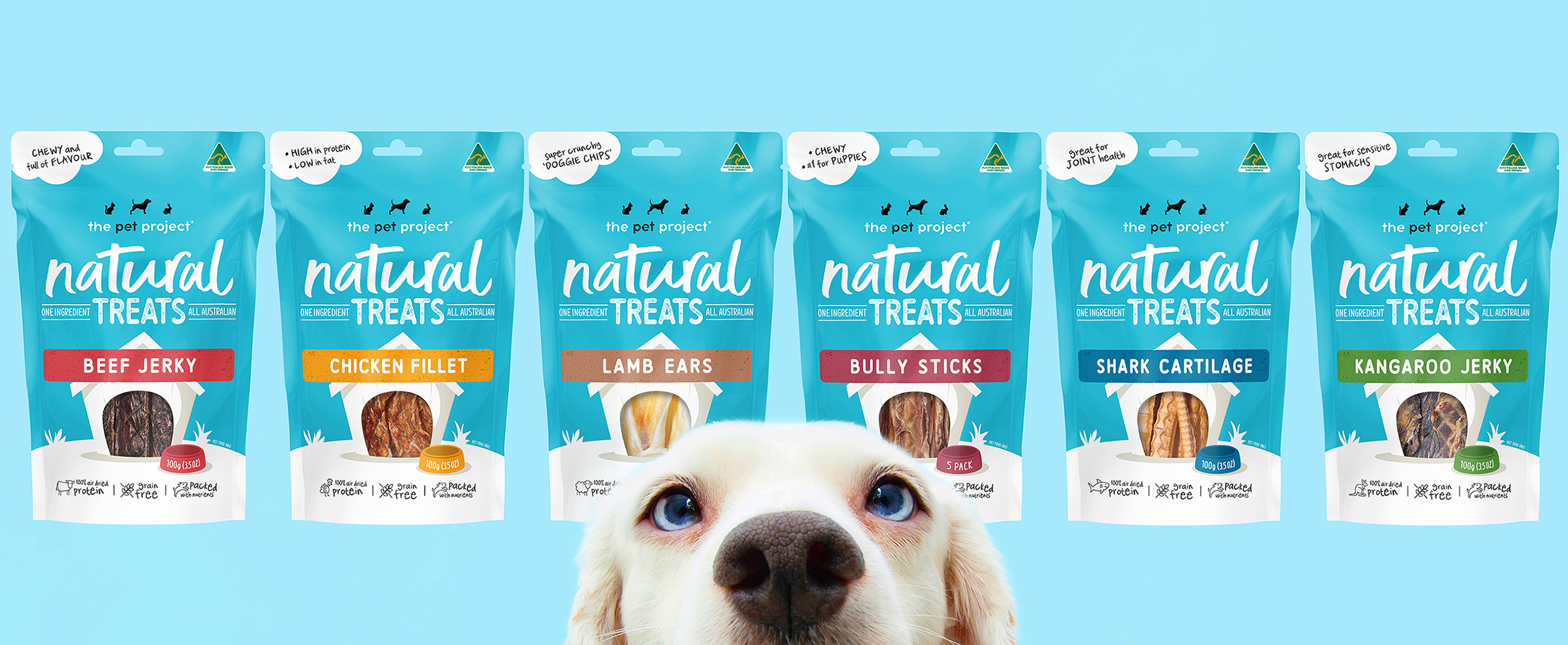 The Pet Project Natural Treats Branding And Packaging Design World