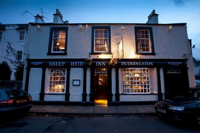 The Sheep Heid Inn Edinburgh Southside Holyrood Restaurant