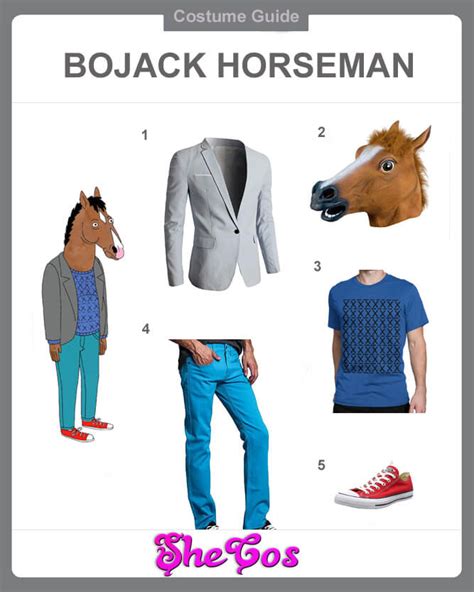 The Top Cosplay Ideas For Bojack Horseman Costume Shecos Blog