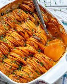 This Creamy Sweet Potato Bake Is A Holiday Side Dish Show Stopper