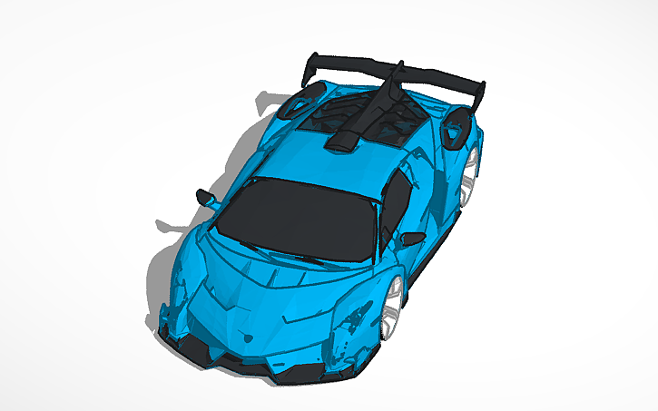 Tinkercad Lamborghini