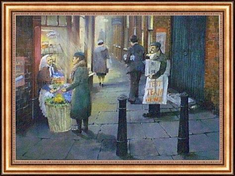 Tom Brown Original The Flower Seller