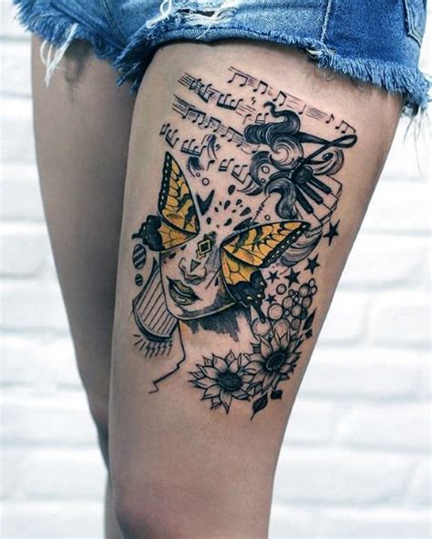 Top 100 Best Thigh Tattoo Ideas For Women Female Designs