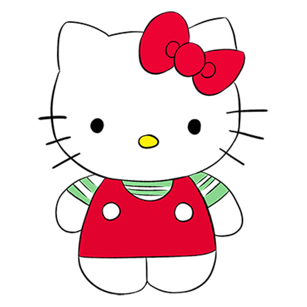 Top 125 Hello Kitty Cartoon Drawing Delhiteluguacademy Com