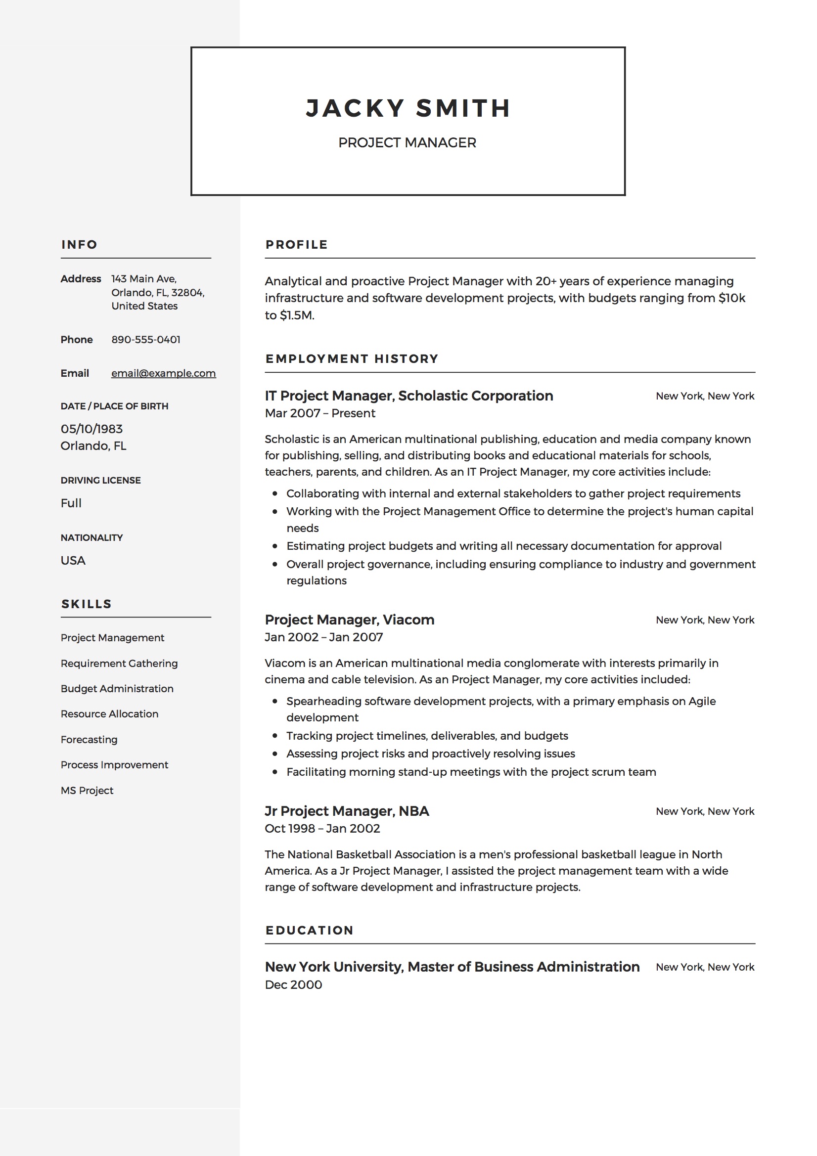 Top 18 Construction Project Coordinator Resume Objective Examples