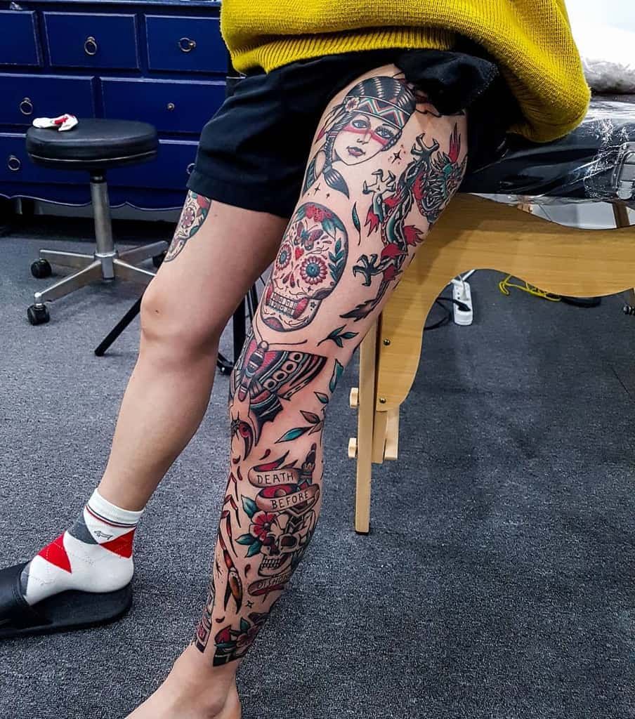 Top 49 Tattoo Sleeve Filler Ideas 2021 Inspiration Guide