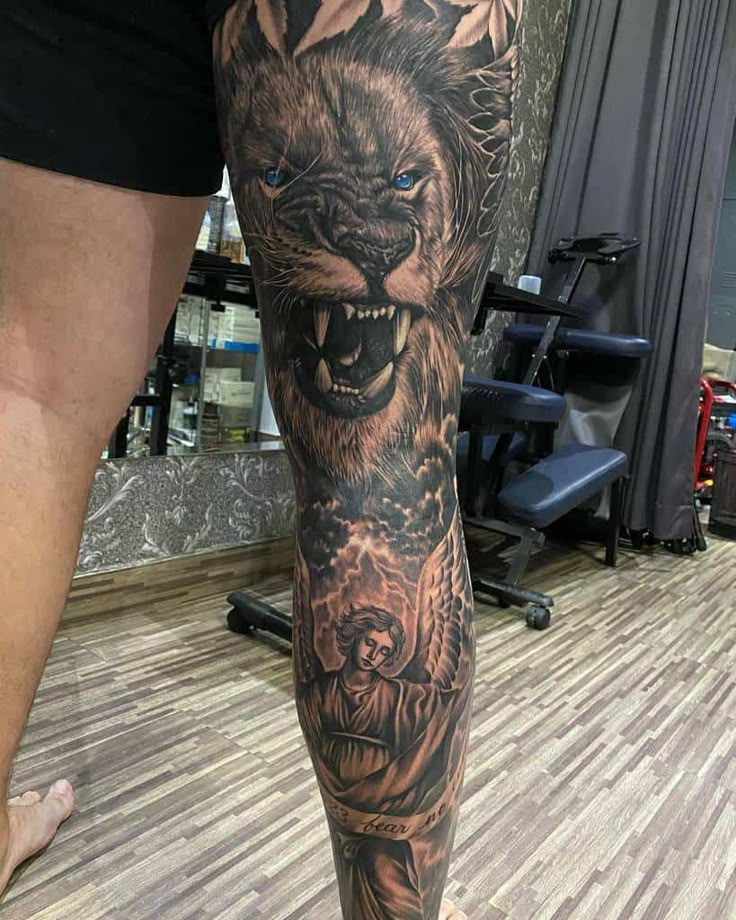 Top 85 Best Leg Sleeve Tattoo Ideas 2021 Inspiration Guide