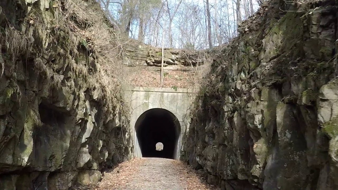 Tunnel Hill State Trail Snowed In Youtube