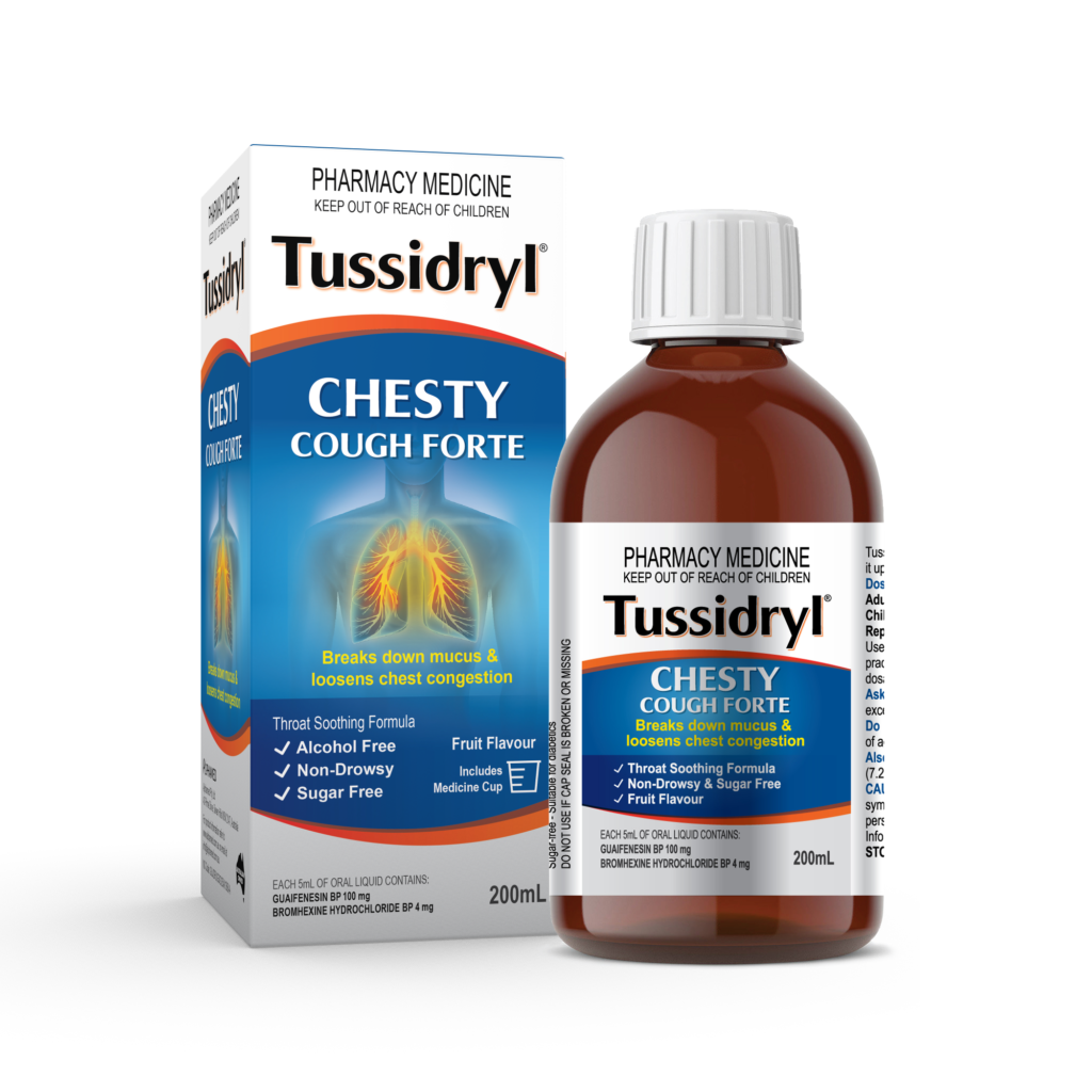 Tussidryl Chesty Cough Forte Alphamed