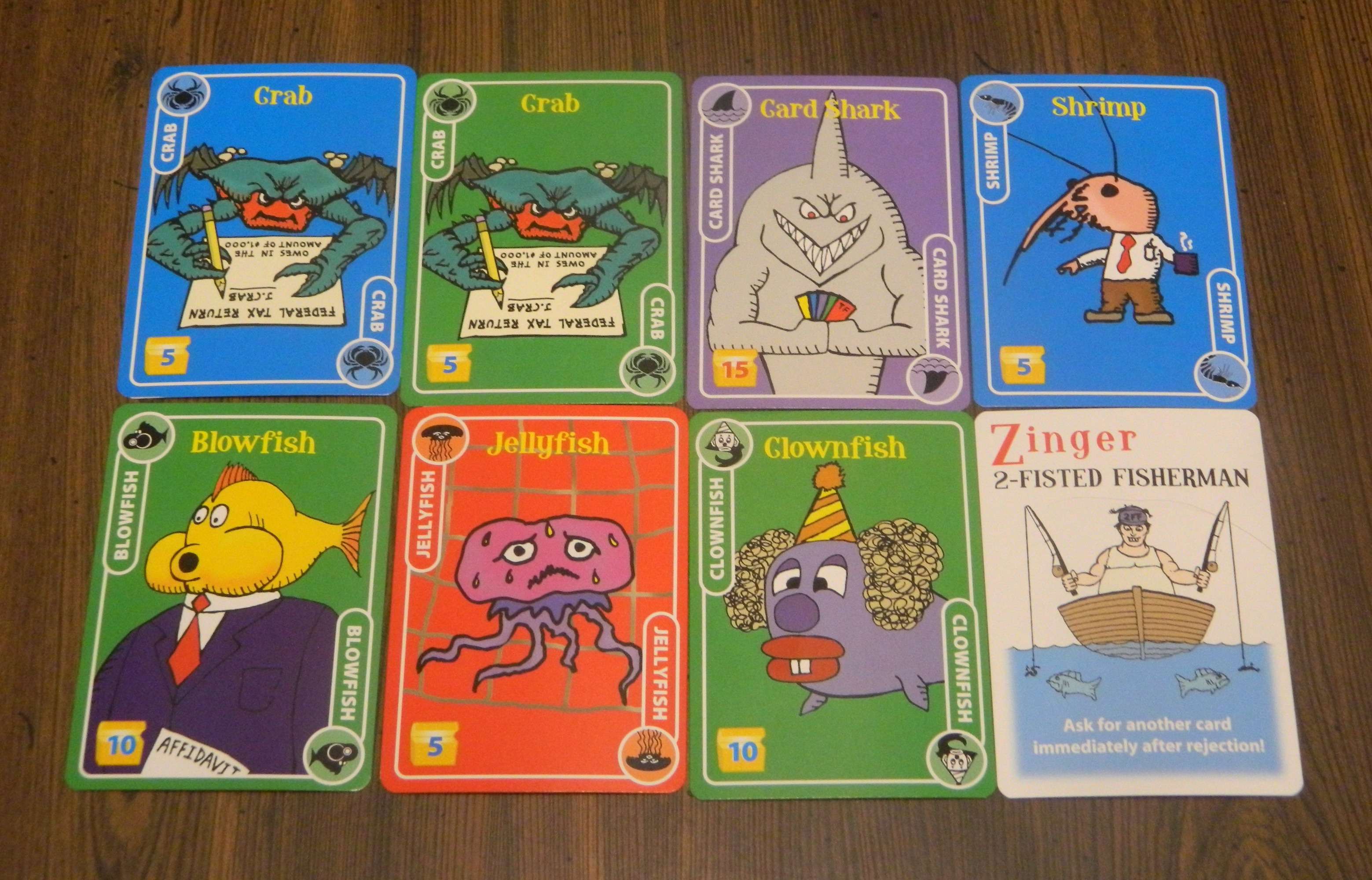 Twisted Fish Card Game Review Geeky Hobbies