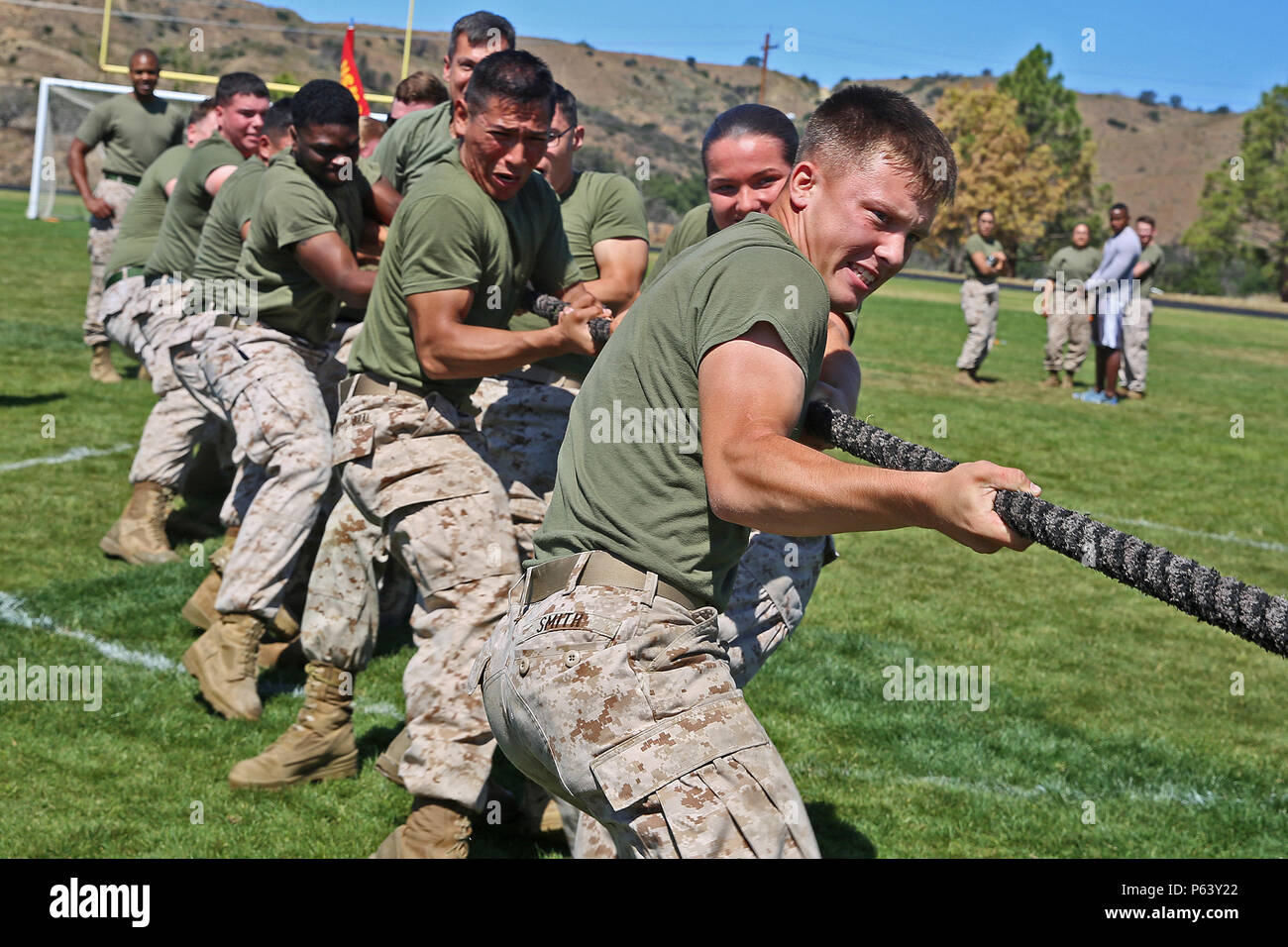 U S Marines With Headquarters And Support Battalion Marine Corps