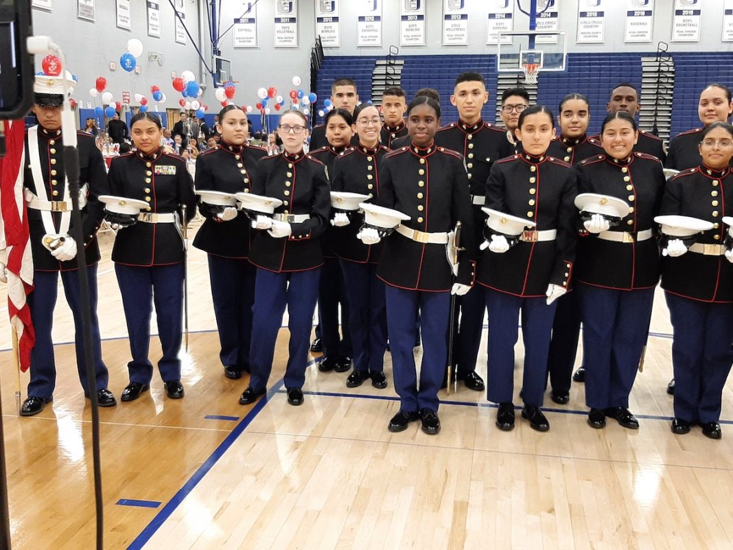 Uchs Marine Corps Jrotc Celebrates 247Th Birthday Of United States