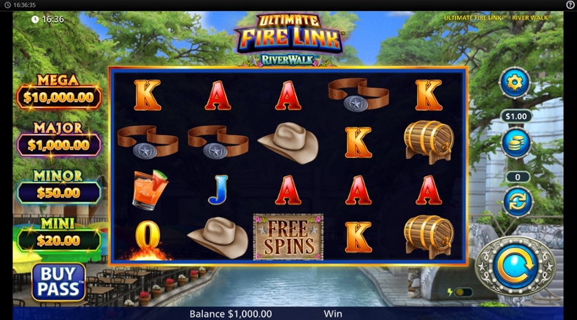 Ultimate Fire Link River Walk Slot Demo Amp Review 2025 Play For Free