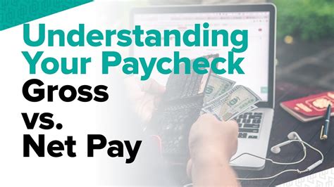 Understanding Your Paycheck Gross Vs Net Pay Youtube