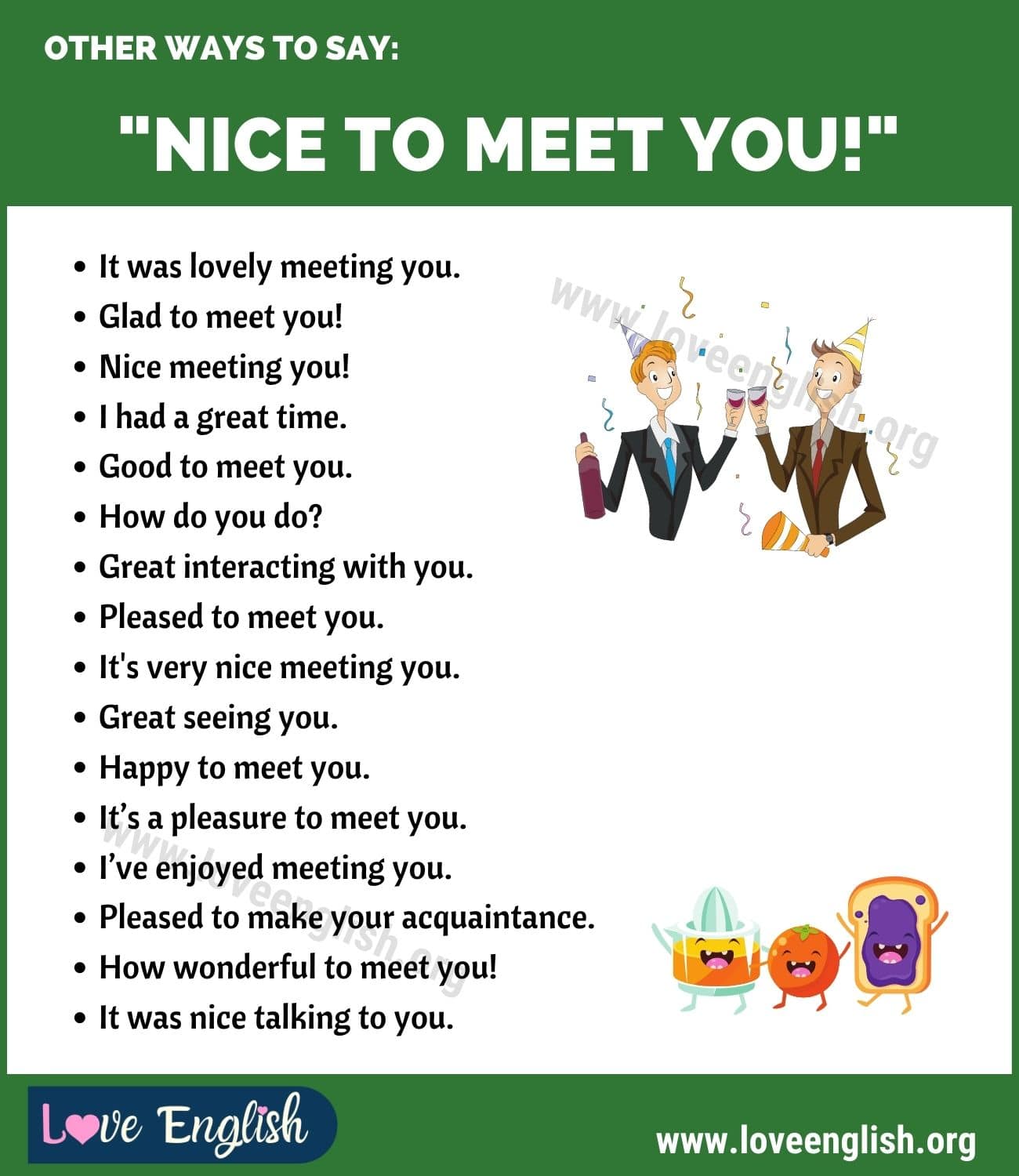 Unique Ways To Say It S Nice To Meet You Businesswritingblog