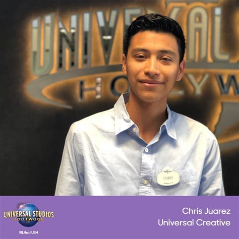 Universal Studios Hollywood On Linkedin Chris Juarez Began His Career