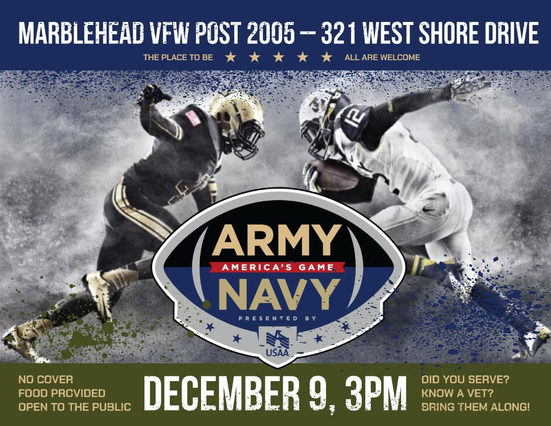 Vfw To Host Army Navy Watch Party Marblehead Weekly News