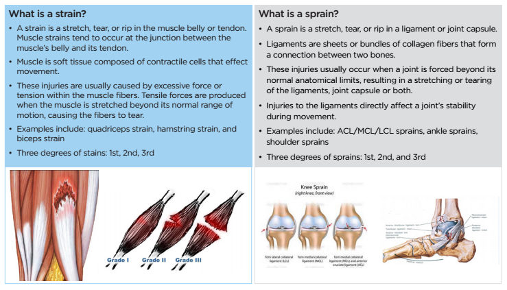 Video Strain Vs Sprain Treatment Uctv University Of California