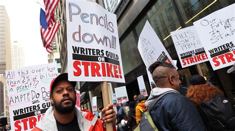 What The Wga Writers Strike Means For Viewers Of Tv And Movies Npr