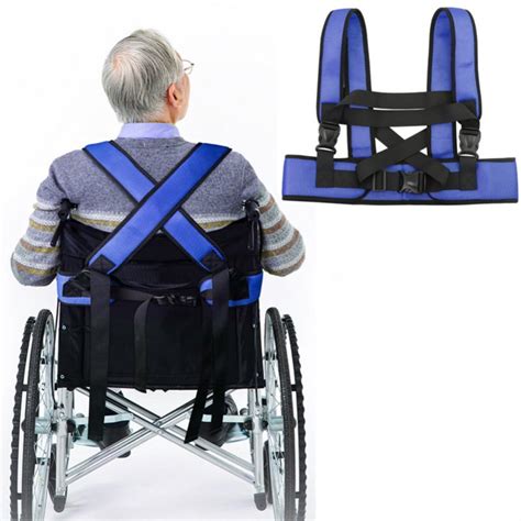 Wheelchair Seat Belt Adjustable Medical Wheelchair Safety Harness For