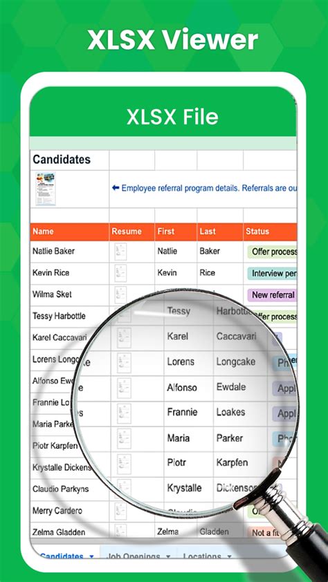 Xls Viewer Excel Sheet Reader For Android Download