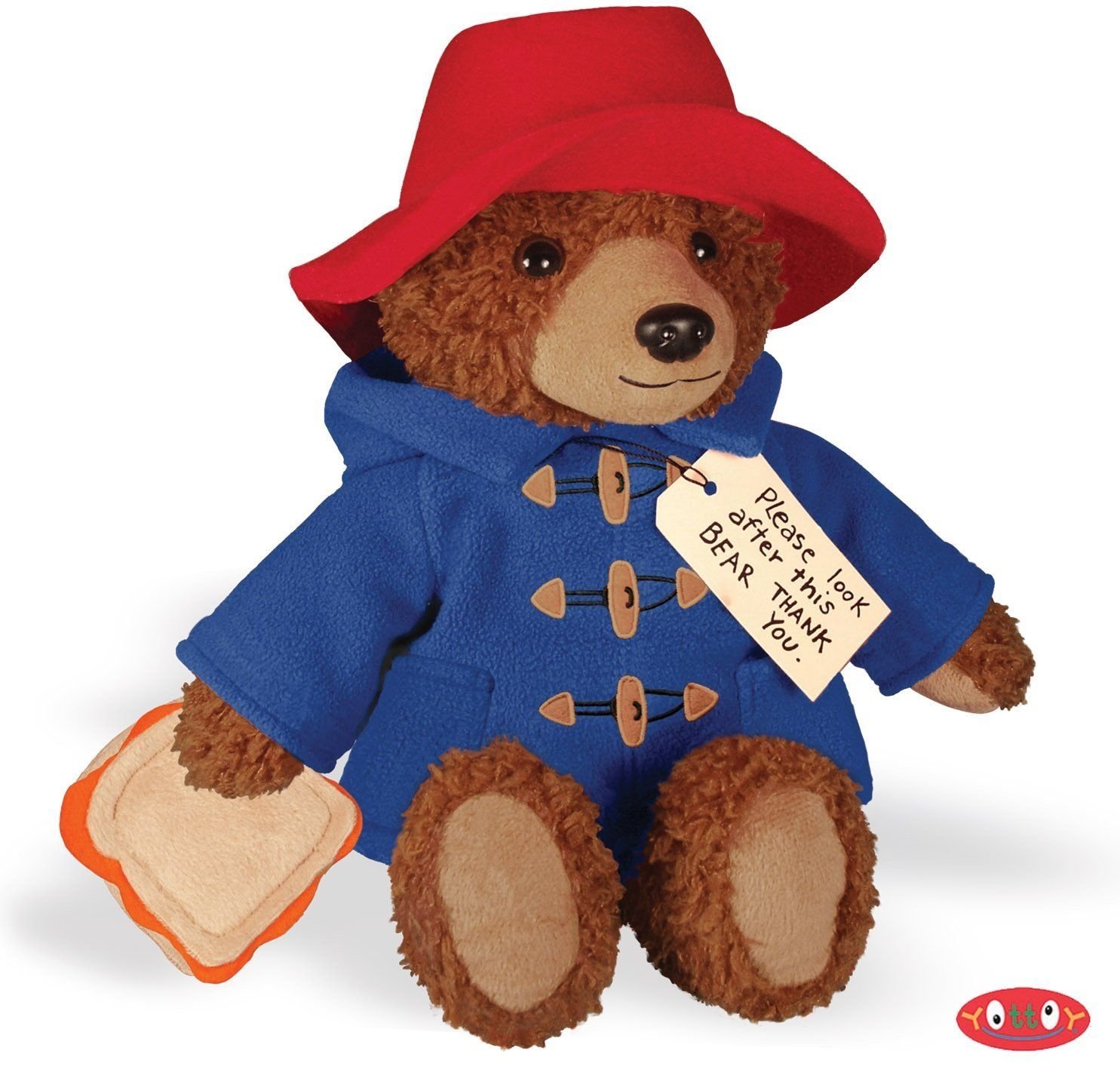 Yottoy Big Screen Paddington Bear 12 In Soft Toy Ebay