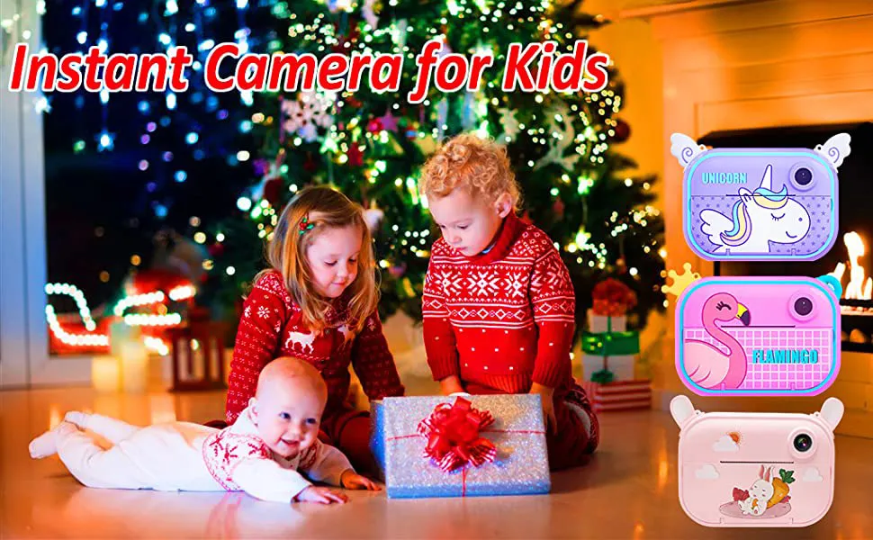 Zipperbuy Donop Kids Instant Camera